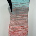 525 America New  Ombré Knit Tank Dress Size Medium Women’s Striped Rainbow Photo 0