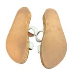 K. JACQUES Cluny White Pony Cork Platform Slide size 41 Brown Photo 5