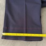 Mango  Navy Suit Pants with Red Stitching Photo 8