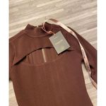 House Of CB NWT Georgina cocoa knitted corset size small Photo 2