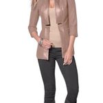 Venus  FAUX-LEATHER TRIM JACKET SIZE 8 Photo 2