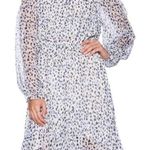 Diane Von Furstenberg  Off-Shoulder White and print Dress Photo 0