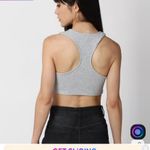 Everlast  Gray Lace-Up Dance Streetwear Crop Top Photo 4