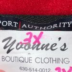 Yvonne’s Boutique, red vest with beautiful handmade Christmas designs! Size undefined Photo 6