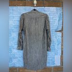 SABINA MUSÁYEV Tied Shimmer Tunic dress size small Silver Photo 7