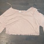 Free People Cropped  Tan Sweater Photo 0