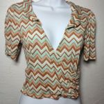Urban Outfitters NWT crop top faux wrap size M Photo 4