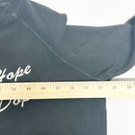 Good hYOUman Womens Hope is Dope Graphic Crewneck Sweatshirt Size S Black Photo 5