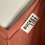 NWT Bucketlist Jumpsuit Wide Legs Medium Pink Photo 2