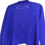 Eileen Fisher ✨  Short Open Cardigan Sweater - Linen Cotton Blue/Purple - L ✨🌿 Photo 6