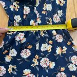 Aeropostale Aero Women's Romper Size XS Cutout High Neck Floral Sleeveless Cinch Photo 6