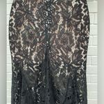 Mermaid’s closet women’s lace midi bodycon cocktail wedding guest dresses size S Photo 4