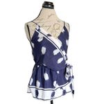 Banana Republic  Womens Blouse Tank XS  Faux Wrap Coastal Cowgirl, Boho Feminine Photo 6