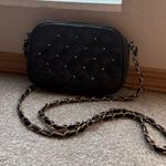 Gina Concepts Small Black Quilted Crossbody Purse With Chain Strap Photo 1