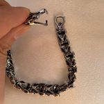 Dragon Bone Bracelet for Men Women,Streetwear Punk Hip Hop Unisex Style Silver Photo 4