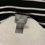 Chico's  Black and White Striped Tank Top Size 0 Small Photo 2