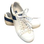 PONY Top Star Low Core Sneakers 38/7 White/Royal Blue EUC White Photo 5