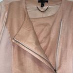 H by Halston  Blush Pink Moto Jacket Photo 6