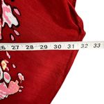 Quagga Kimono Cardigan One Size Red Colorful Floral Lightweight Boho Beach Photo 5