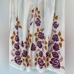 Idyllwind M Painted Floral White Tank Top with Embroidered Look Details Photo 3