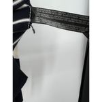 ZARA  | S | Pullover Sweater lightweight Navy Striped Long Sleeve Top Women's Photo 2