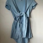 Princess Polly Light Blue Ragnar Tie Front Romper 2 Photo 4