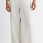 Everlane The way high wide leg drape pleat pants SZ:14R Photo 0