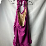 ROMANS SWIM WO ONE PIECE MAGENTA HALTER SWIMSUIT SEE MEASUREMENTS BELOW… Pink Size 22W Photo 9