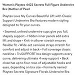 Playtex 4422 Signature Florals Mother of Pearl Unlined Underwire Bra Size 40C Photo 15