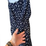 Kaileigh  Rica Knit Crop Jumpsuit Navy An White New With Tags Womens Size XXL Photo 4