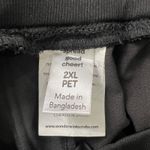 Wonder Wink Petite Black Scrub Pants Jogger Style Elastic Waist Drawstring 2XL Size 2X Photo 4