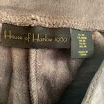 NWT House of Harlow 1960 black velour cuffed jogger sweatpants size M Black Size M Photo 2
