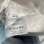 Adika S Two Tone White Blue Zip Fly Ankle Length High Rise Denim Jeans Small Photo 8