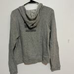 Harley Davidson  Studded Zip Up Hoodie Jacket Womens Small Grey Smokin Chicago Photo 5