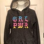 Hot Topic Size M Cropped GRL PWR Hoodie NEW NWT Photo 10