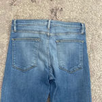 frame denim  Women's Blue Le High Skinny Cut Offs Morton Distressed Jeans 27 Photo 5