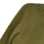 Venus Olive Green Chunky Cable Knit Sweater Dress Cowl Neck Photo 8