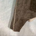 Amadi Faux Shearling Drape Front Open Vest Size XS Gray Photo 2