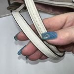 Coach  Poppy Signature Mini Oxford Beige White Jacquard Leather Photo 6