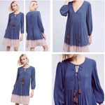 Anthropologie Holding Horses dip dye long sleeve dress Photo 1