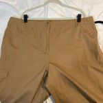 Talbots Supersoft Cargo Pants Casual Comfort Khaki Chino Trousers 24W Plus Size Photo 7