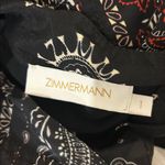 Zimmermann  Matchmaker Utility Silk Dress in Black Bandana AU 1 Photo 14