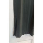 Eileen Fisher  Jersey T-Shirt Dress Sz Small Forest Green Midi Stretchy Soft EUC Photo 3