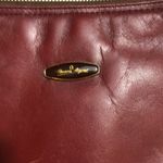 Etienne Aigner Maroon Leather Small Bag Photo 1