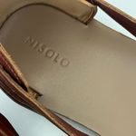 Nisolo huaraches leather sandals brandy NEW 8 Brown Photo 9