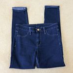 H&M &Denim Dark Wash Straight Skinny-Ankle Jeans Photo 0