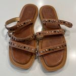 Frye Faye Studded Slide Sandals Premium Leather Size 10 Photo 0