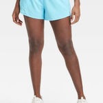 All In Motion Women's Run Shorts Light Blue 3 Inseam Size XL Photo 0