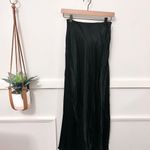 NWT DISSH Charli Black Satin Maxi Skirt Size US 2 Photo 1