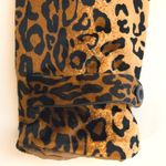 A Line  Leopard Print Velour Blazer Jacket Size 16 Photo 5